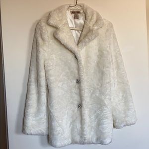 White pea coat